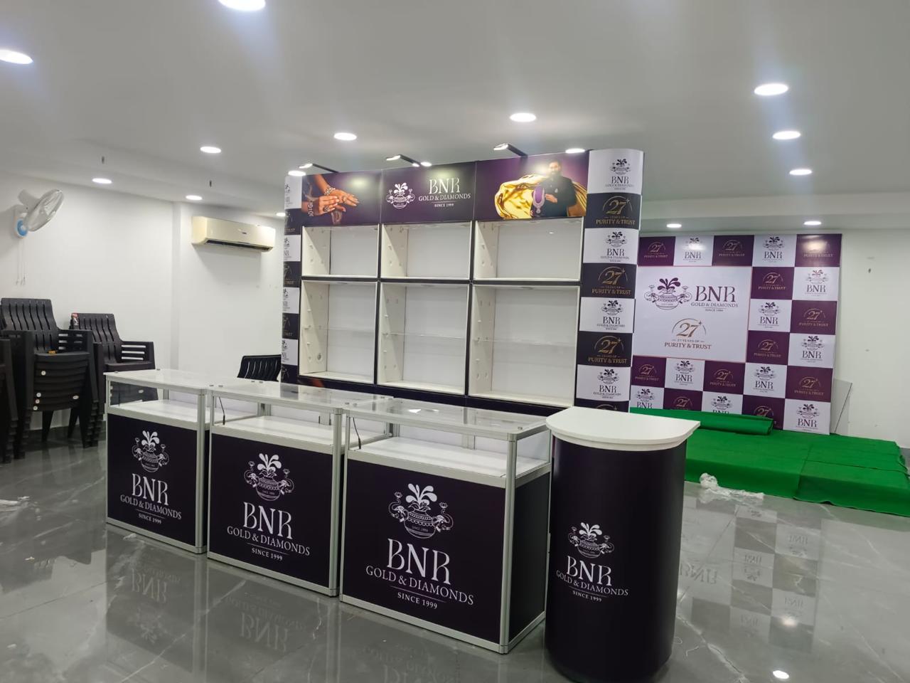 Tanishq exhibition booth